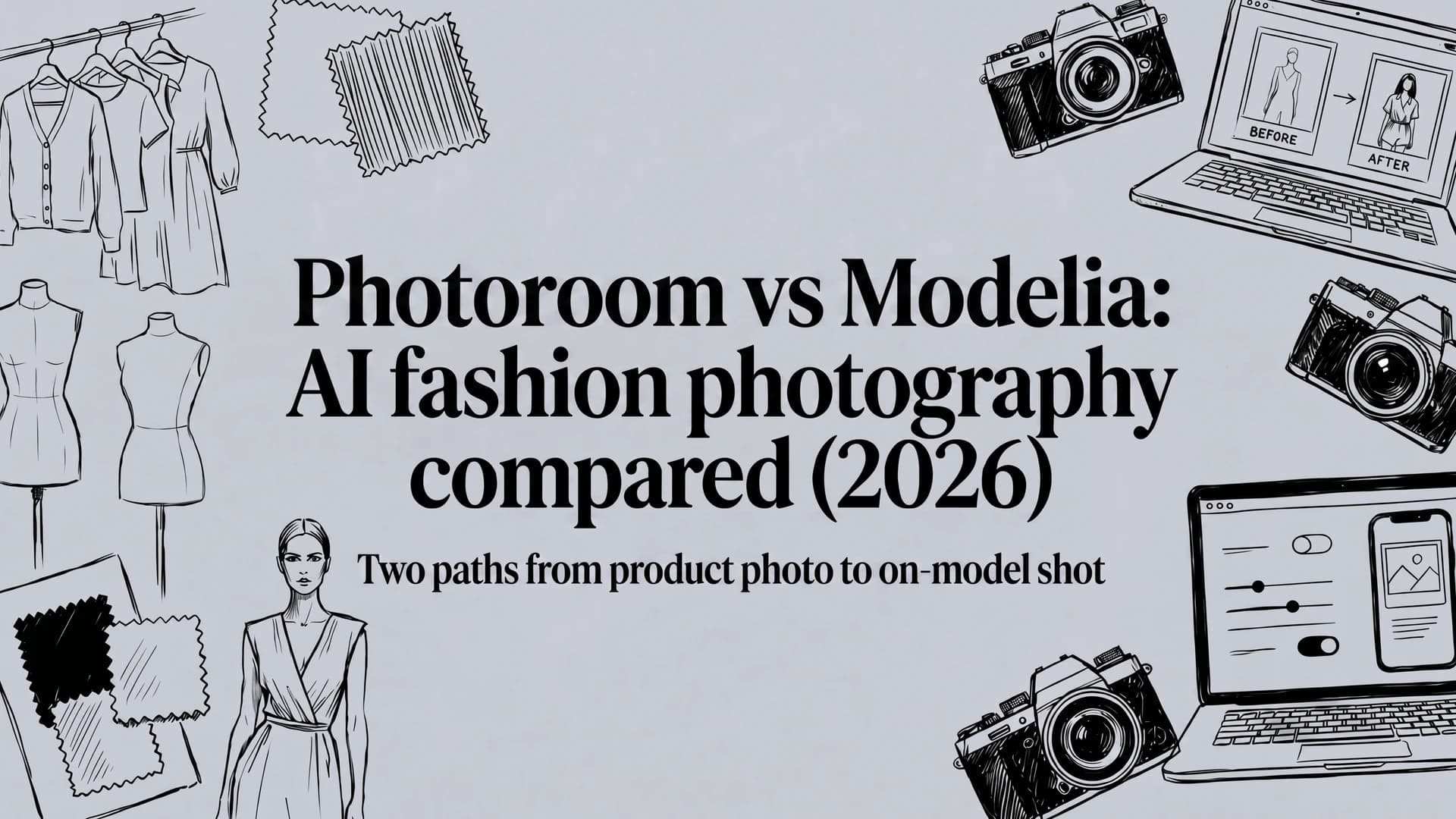 Picture of Photoroom vs Modelia comparison article