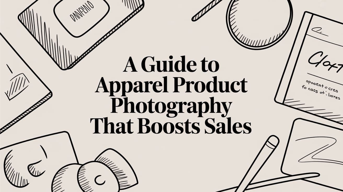 A Guide to Apparel Product Photography That Boosts Sales