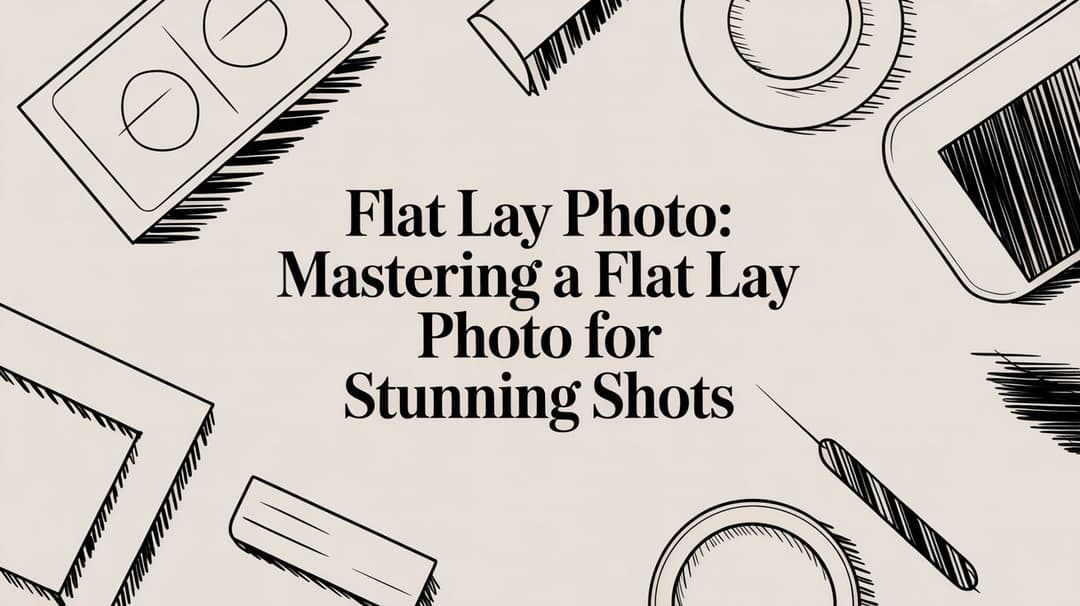 Flat Lay Photo: Mastering a flat lay photo for stunning shots
