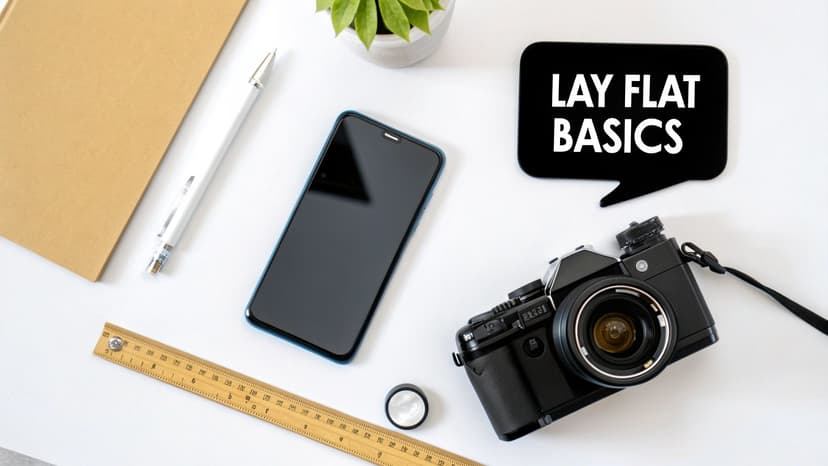 Lay Front Mastering Lay Flat Photography for E-Commerce Brands