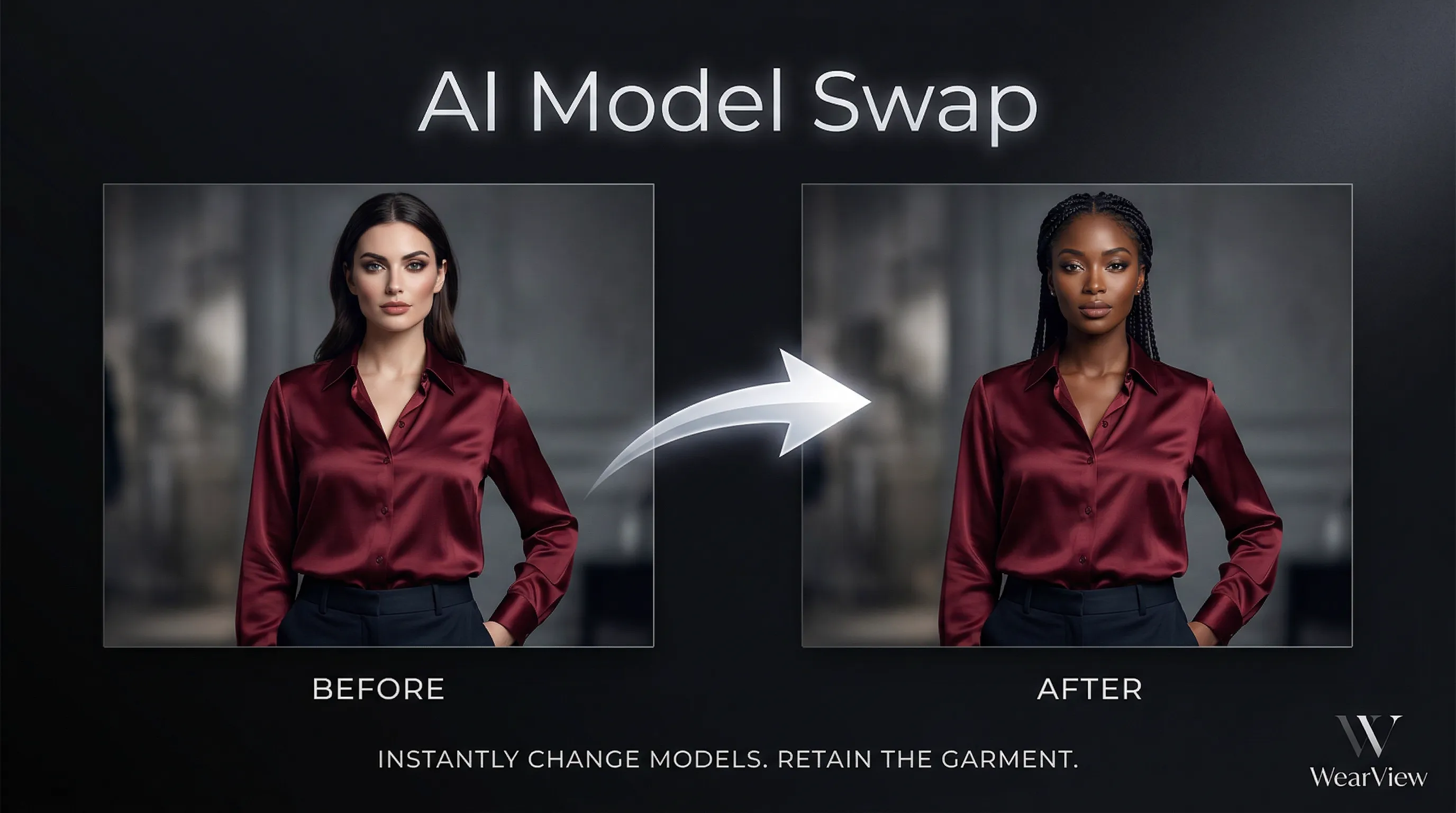 AI Model Swap for Fashion Photography | WearView